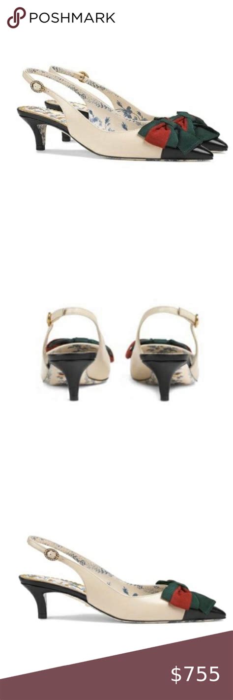 gucci kitten heel shoes